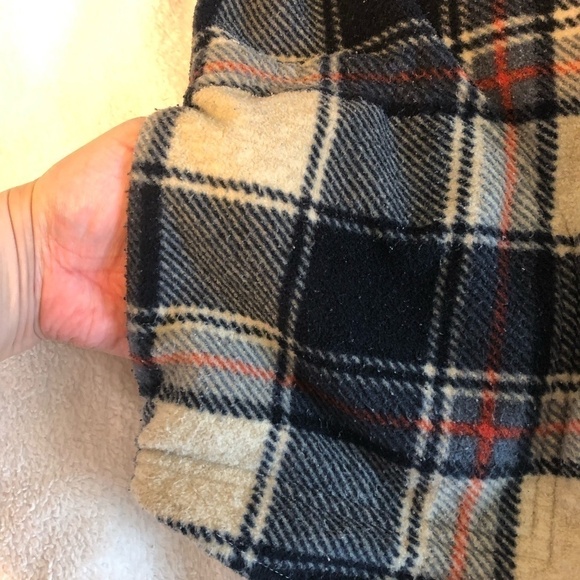 O'NEILL Shacket Women's Size Small Blue Red Plaid Multicolor Long Sleeve - Picture 9 of 12